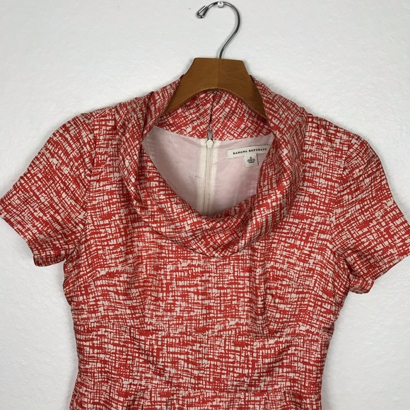 Banana Republic Silk Pockets Sheath Dress D653 - Picture 2 of 8